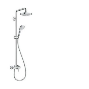Croma Select E 180 2jet Showerpipe душова система, колір білий хром (27258400)