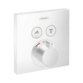 ShowerSelect термостат для 2-х споживачів, прихованого монтажу, колір матовий білий (15763700)