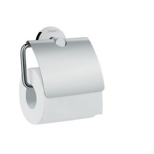 LOGIS держатель туалетной бумаги, с крышкой, хром (41723000)