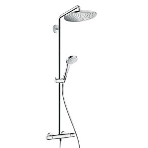 CROMA Select 280 Air 1jet Showerpipe душова система з термостатом, хром (26790000)