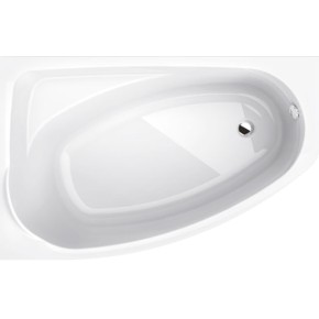 MYSTERY ванна 150*95 см асимметричная левая в комплекте с ножками SN7 и элементами крепления (XWA3751000)