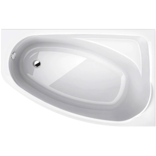 MYSTERY ванна 140*90 см асиметрична права в комплекті з ніжками SN7 і елементами кріплення (XWA3740000)