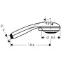 CROMETTA 85 Variojet ручний душ (28562000)