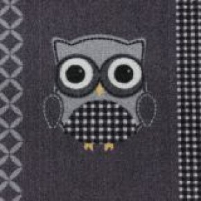 Коврик CHROMOFLOOR Owl 31 40x60 сова, синий