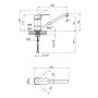 Змішувач для кухні Qtap Mars СRM 003 (9133)