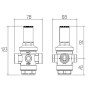 Редуктор Icma 1/2" №246 (7577)