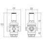 Редуктор Icma 3/4" №246 (7578)