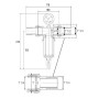 Самопромивний фільтр Icma 1" 1/4 №751 (7594)