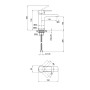 Змішувач для раковини Qtap Form CRM 001F (24256)