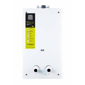 Газовая колонка дымоходная Thermo Alliance JSD20-10GE 10 л стекло белое (24629)