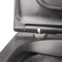 Унитаз подвесной Qtap Robin безободковый с сиденьем Slim Soft-close QT1333046ENRMB