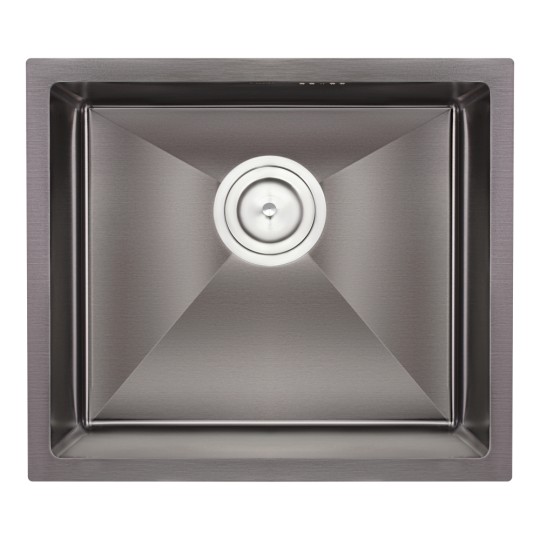 Кухонна мийка Qtap D4843BL Black 2.7/1.0 мм (QTD4843BLPVD2710) (34183)