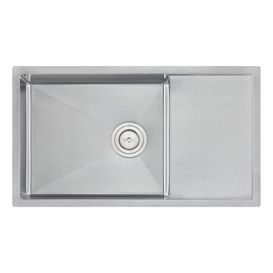 Кухонна мийка Qtap D7844 Satin 3.0/1.2 мм (QTD784412) (34206)