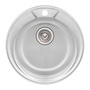 Кухонна мийка Qtap D490 Micro Decor 0,8 мм (QTD490MICDEC08) (34872)