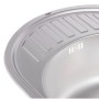 Кухонна мийка Qtap 5745 Satin 0,8 мм (QT5745SAT08) (34881)