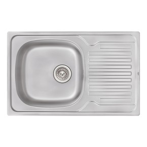 Кухонна мийка Qtap 7850 Satin 0,8 мм (QT7850SAT08) (34889)