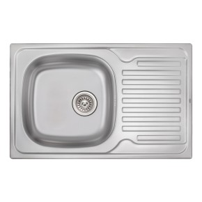 Кухонная мойка 7850 Micro Decor 0,8 мм (QT7850MICDEC08) (34890)