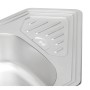 Кухонна мийка Qtap 9550 Satin 0,8 мм (QT9550SAT08) (34908)