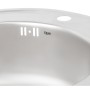 Кухонна мийка Qtap D510 Satin 0,8 мм (QTD510SAT08) (34873)