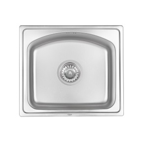 Кухонна мийка Qtap 4842 Micro Decor 0,8 мм (QT4842MICDEC08) (36861)