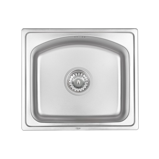 Кухонна мийка Qtap 4842 Micro Decor 0,8 мм (QT4842MICDEC08) (36861)