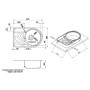 Кухонна мийка Qtap 6744R Micro Decor 0,8 мм (QT6744RMICDEC08) (38081)
