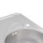 Кухонна мийка Qtap 6744R Micro Decor 0,8 мм (QT6744RMICDEC08) (38081)