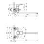 Смеситель для ванны Qtap Javornik 3214107GC (35888)