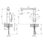 Смеситель для раковины Qtap Lodenice 9031102FC (36029)