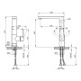 Змішувач для кухні Qtap Stenava 10M45102C (37050)