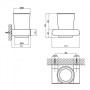 Стакан Qtap Sklenka 6102103C (36662)