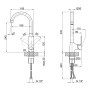 Змішувач для кухні Qtap Lipno 9023101UC (36153)
