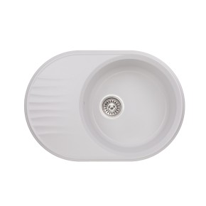 Кухонна мийка Qtap CS 7451 WHI (QT7451HI650) (38246)