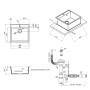 Кухонная мойка Qtap CS 5250 BLA (QT5250BLA404) (38258)