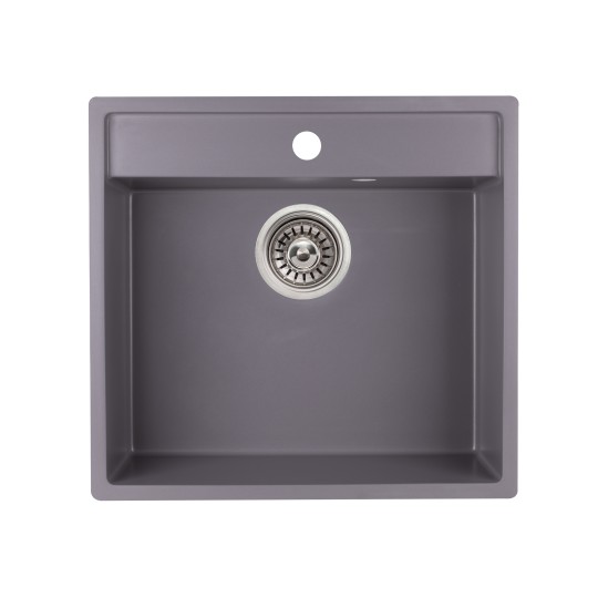 Кухонна мийка Qtap CS 5250 GRE (QT5250GRE471) (38263)