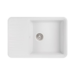 Кухонна мийка Qtap CS 7440 WHI (QT7440WHI650) (38286)