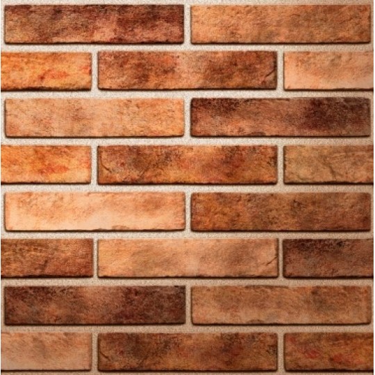 Клинкерная плитка оранжевая Seven Tones 250х60х10 Brickstyle Сортно (34Р023)