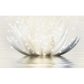 Декор Magic Lotus крем. 250х400 Сортная (19Г333) 3 (15)