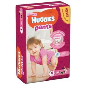 Huggies Pant(4) Jumbo 36x2 Girl Нов