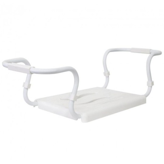 Сидіння на ванну біле, металевий каркас (KV03-01)