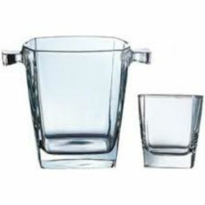 Наборы для напитков LUMINARC STERLING / НАБОР/7 предметов (6 стакана+1 ведро для льда)