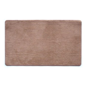 Универсальный коврик для дома Фиберлайн коричневый 68x120 см (1000006203)