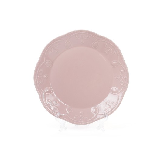 Тарілка керамічна обідня 28.5см,рожевий (931-173)