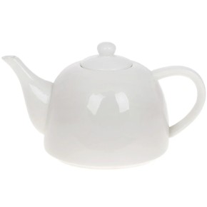 Чайник фарфоровый Очарование 900мл, цвет - белый (988-253)