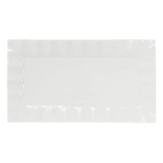 Тарілка для суші прямокутна 30см, колір - білий 988-104