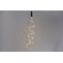 Гирлянда-пучок 160 мини-LED: 16 цветных диодов - теплый белый, с функцией мигания (каждая 4-я лампа) 830-324