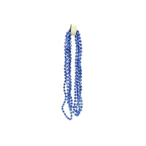 Ожерелье пластиковое Бриллиант, цвет - королевский синий, 5 мм*2,7 м (147-884)