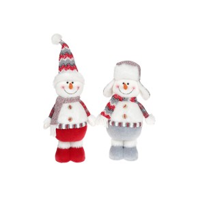 М'яка новорічна іграшка Сніговик 42см, 2 дизайну (778-355)