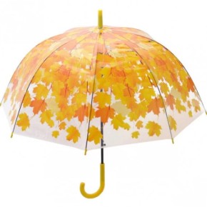 Зонтик-трость, прозрачный лист Х2112