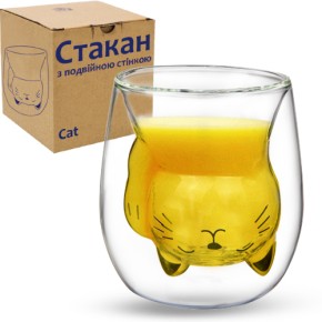 Склянка з подвійною стінкою Cat 190 мл (202-41 )